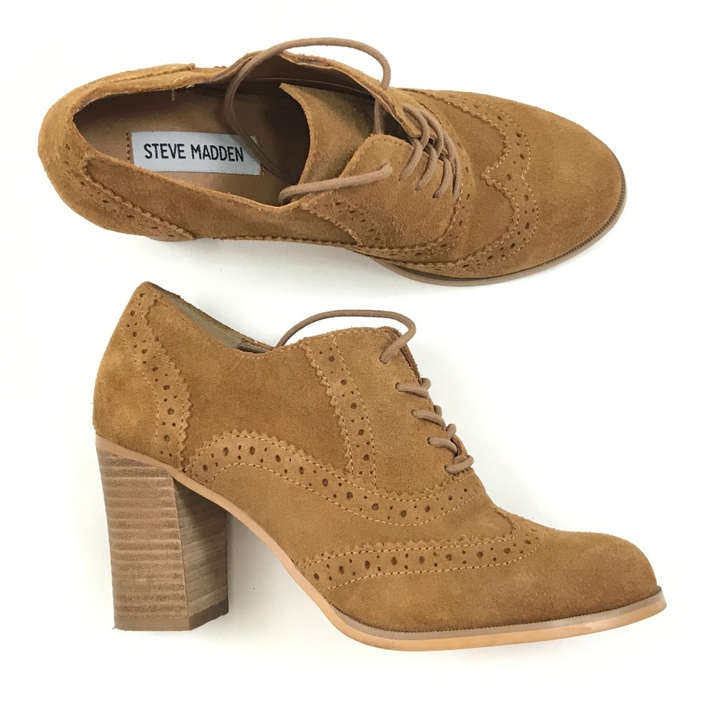Steve Madden Ankle Booties Size 7.5 M Leather